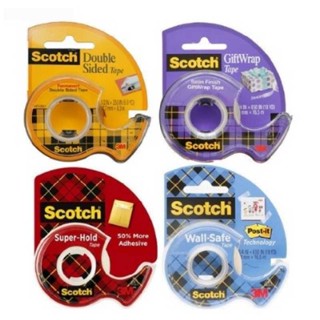 3M Scotch 包裝膠帶系列 透明膠帶 多款 附臺 膠帶臺【金玉堂文具】