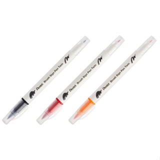 PENTEL 飛龍 雙頭 柔繪筆 全30色 彩繪筆 繪畫筆 軟筆尖 水性筆 SESW30C 【金玉堂文具】