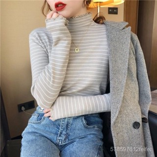 衣大倉 半高領 打底衫女 德絨 秋冬新款 內搭 百搭時尚 修身 長袖上衣