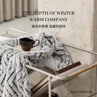 毛毯 法蘭絨毯 羊羔絨 毯子 保暖被 保暖毯 懶人毯 億鷺Mild Winter暖冬系列-溫莎堡羊羔絨蓋毯多功能毛毯加絨