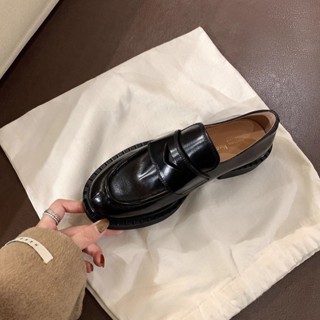 牛津鞋 樂福鞋 女鞋 皮鞋 真皮 軟質 高品質 厚底 粗跟 懶人 樂福單鞋女 小皮鞋