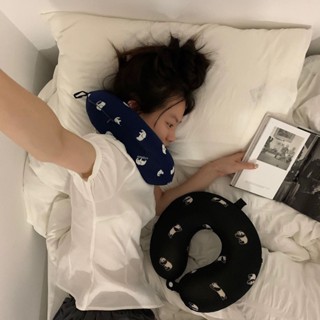 COSMOS 學生卡通可愛動物u型枕辦公室午休枕頭護頸枕脖子靠枕旅行便攜女