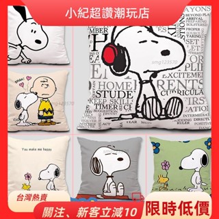 🎇桃園出貨+發票🎉卡通史努比雙面抱枕 查理卡通午睡枕 車用 沙發靠墊 玩偶禮物枕頭ZYB