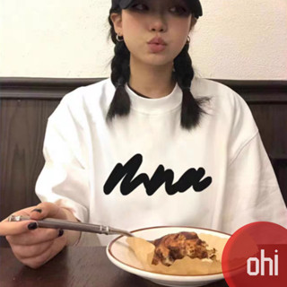 【ohi】寬鬆款短袖T恤 女韓版 ins潮學生上衣 寬鬆慵懶原宿風 打底上衣 女生衣服 GTMM3629