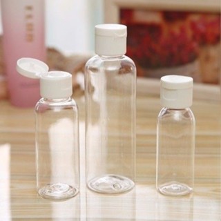 化妝品旅行分裝瓶 翻蓋式乳液瓶 洗髮水試用裝透明空瓶 小瓶子 便攜帶 擠壓瓶 旅行用 旅行軟管瓶 乳液瓶化妝品洗麵乳分裝