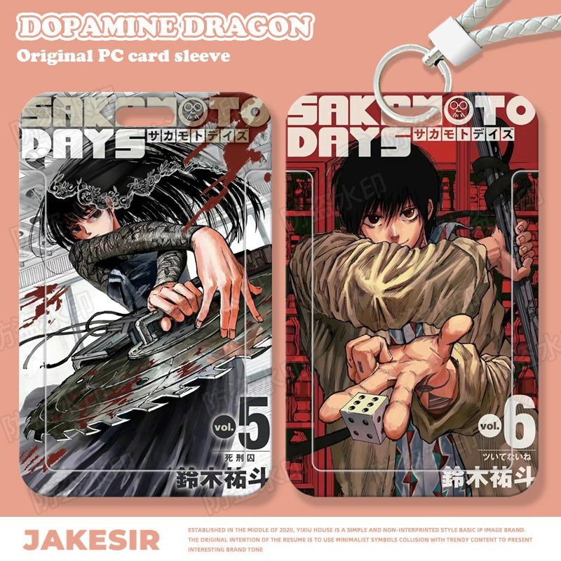 免運 坂本days 坂本日常 滑盖卡套 卡套 動漫卡套 卡片保護套 坂本太郎 南雲 大佛 朝倉信 陸少糖 動漫 二次元