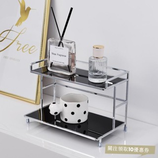 廚房收納廚房桌麵臥室水杯置物架廚房浴室化妝品收納架衛浴衛生間鐵架子 廚房置物架 廚房收納架ABUV