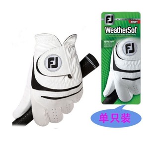 臺灣出貨高爾夫手套FJ男士運動手套左手防滑耐磨透氣FJ手套成人
