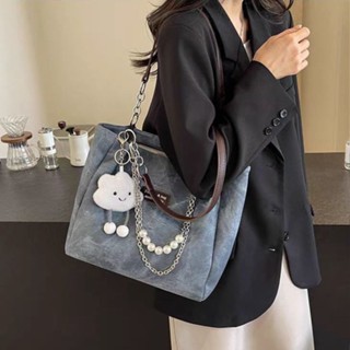 💛限時下殺💛 大容量託特包包女 秋冬新款時尚百搭單肩包 學生上課通懃腋下包