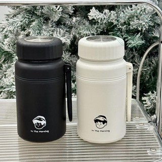燜燒杯 保溫罐 悶燒壺 燜燒罐 保溫杯 外帶盒 真空罐 316不銹鋼網紅爆款可愛韓式便攜茶水分離大容量保溫壺可愛簡約