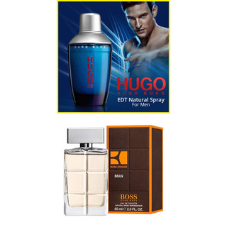 ❤️Try❤️ HUGO BOSS Dark Blue 深藍優客/真橙自我男性淡香水 5ML 2ML 1ML 玻璃瓶