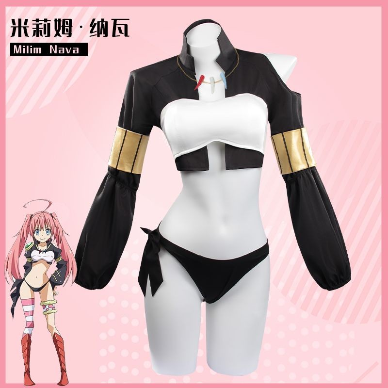 🍀臺灣出貨🍀 關于我轉生變成史萊姆這檔事cos 米莉姆cos服 魔王米莉姆 米莉姆·納瓦動漫服 Cosplay 角色扮演