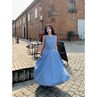 【免運】法式洋裝 簡約連身裙 連衣裙 夏季洋裝 2025年新款寬鬆 海邊度假長裙 海灘裙 沙灘裙 連身洋裝 約會穿搭婚禮