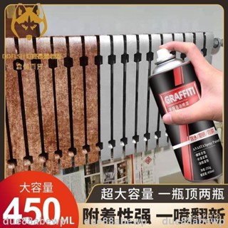 🔥臺灣熱銷🔥金屬漆防銹漆傢用油漆鍍鉻不銹鋼自噴漆白色耐高溫漆暖氣片翻新漆 due88abewp416