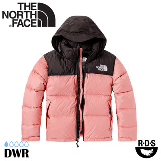 【The North Face 女 可套接防潑羽絨外套(美版)《粉紅》】3XEO/舒適保暖立領抓絨外套/立領外套/中層衣