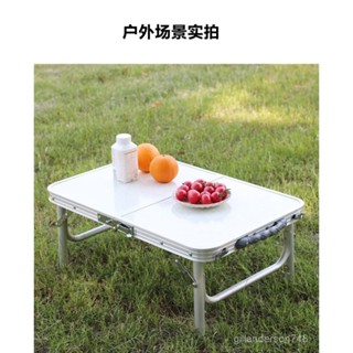 【好的家居 輕巧穩固】⭐鋁閤金 露營桌 折疊桌⭐有傘孔 附輕便折疊椅折疊桌 方桿加固 懶人桌 野營桌 野餐桌 露營桌 床