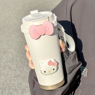 臺灣出貨🔥 吸管保溫杯 保溫瓶 大容量保溫瓶 不銹鋼水壺 316不鏽鋼 保溫壺 tk貓保溫杯 環保杯 水杯保溫杯女生2