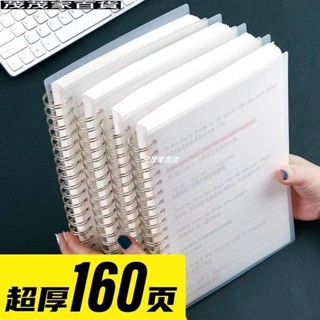 筆記本 學生筆記本A5網格記事本初中高中大學生方格加厚B5線圈大號本子