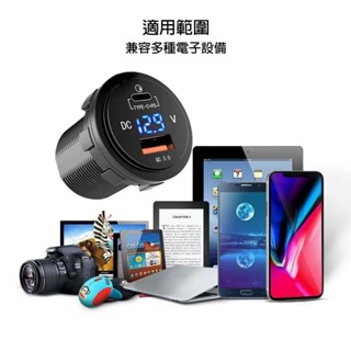 臺灣爆款 機車改裝充電器USB/PD轉介面機車加裝1224V TypeC充電器防水手機快充加裝PD車載充電器ZL111