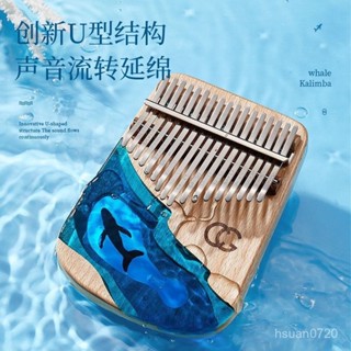 ✨透明五指琴卡林巴琴 護手拇指琴 Kalimba 17音拇指琴 21音拇指琴 原木拇指琴 便攜式拇指琴 cega拇指琴