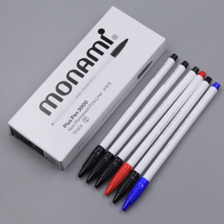 👍韓國monami慕娜美plus Pen P3000纖維筆彩色中性筆慕那美學生手帳 FF9W
