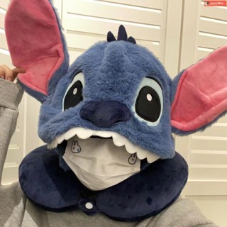 【臺灣出貨】u型枕連帽 午睡枕趴睡枕 u型枕 護頸枕 睡覺可愛卡通u型枕連帽枕護午睡護頸枕頭旅行飛機帽子午休 午睡枕
