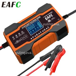 全新 240W 180W 汽車電池充電器全自動 12V 24V 12A 10A 智慧快速充電脈衝修復 AGM GEL 濕
