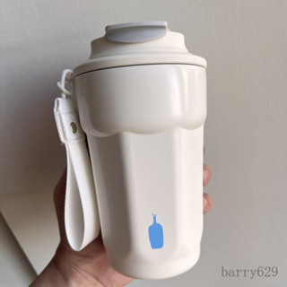 水杯 保溫杯400ml BLUE BOTTLE 限定小藍瓶 陶瓷內膽 密封戶外 車載保溫杯 生日禮物 送禮禮物 交換禮物