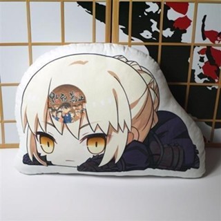 ☆愛豆週邊 fate週邊saber黑貞德梅林瑪修fgo二次元動漫毛絨公仔抱枕