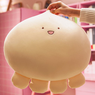 🥇桃園出貨 現時特賣✨可愛軟萌章魚丸子團子可愛發酵面團女生治癒睡覺抱枕靠墊沙發臥室