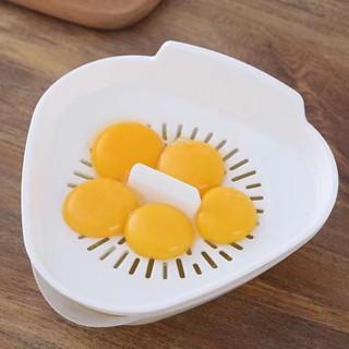 全館特價 高品質 烘焙專用 家庭烘焙大號蛋黃蛋清分離器雞蛋家用過濾器蛋糕烘焙工具雙層分蛋器商用
