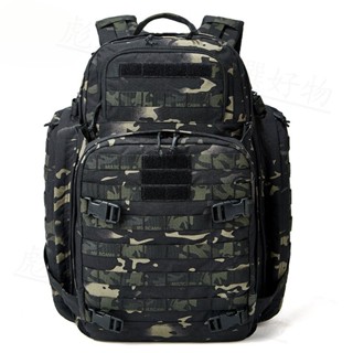 🔥新品促銷🔥軍迷用品 戶外運動 MOLLE戰術大背囊 50L大容量 迷彩 戰術突擊揹包