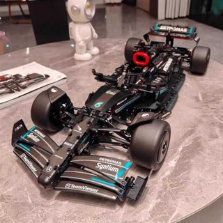 臺灣出貨🔥相容樂高 梅賽德斯賓士F1方程式賽車積木 賽車迷收藏積木 積木賽車 F1賽車積木 積木賽車收藏 方程式積木