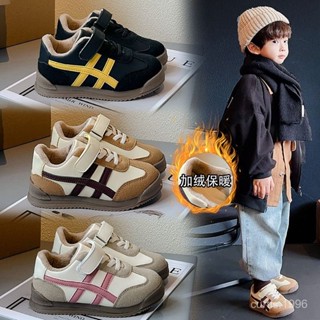 🌻baby🌻兒童阿甘鞋2024年冬季爆款加絨保暖二棉女寶寶休閒男童德訓寶寶鞋