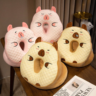【❤臺灣發貨🔥】趴睡枕🎀 卡皮巴拉冰豆豆午睡枕辦公室午睡神器小學生午休趴睡枕兒童睡覺枕