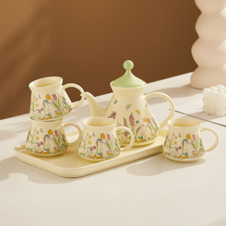 茶具套裝 可愛杯具 家用茶杯 時尚咖啡杯 禮盒裝 伴手禮品 生日喬遷 居家必備