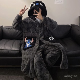 🔥男款浴袍👍浴袍 睡袍 浴衣 睡衣 長款睡袍 睡袍男士秋冬季珊瑚絨加絨加厚長款保暖法蘭絨浴袍睡衣冬款套裝