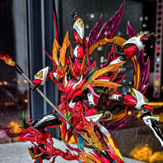 新品特惠✅【高達撿漏】帥氣豪華魔動核爆款呂布哪吒敖丙龍且MG拚裝模型隨機