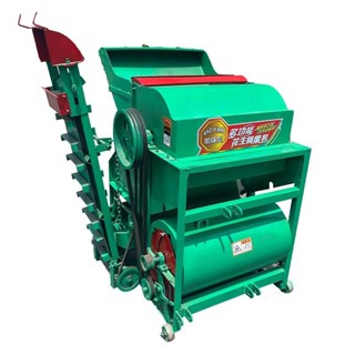 【特價限時購】 摘果機 400型家用花生摘果機 ㅤ幹濕兩用可自動裝袋 脫果幹凈農用雙層