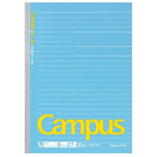 KOKUYO 國譽 Campus B5 點線筆記本 D3UTN 8mm 藍色 粗橫 U罣【金玉堂文具】