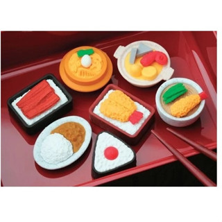 日本 IWAKO 造型橡皮擦-日本料理(食堂)系列 ER-95108 鰻魚飯 關東煮 釜飯 模擬【金玉堂文具】