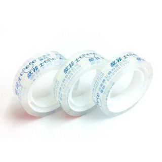 OFESE 歐菲士 OPP 迷你透明膠帶 小膠帶 膠帶 12mm 12入 / 18mm 8入 整封【金玉堂文具】