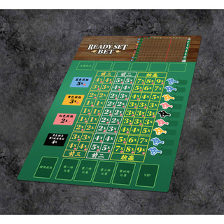 【安妮桌遊】賽馬大亨桌遊牌墊 Ready Set Bet playmat