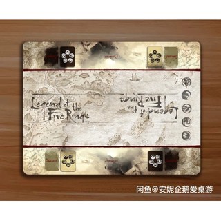 【安妮桌遊】五輪傳奇 公共牌墊 playmat