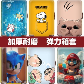 熱賣.行李箱套 旅行箱拉桿箱保護套 防塵罩 行李箱彈力保護罩 20/24/26/28/30寸 加厚耐磨 彈力箱套