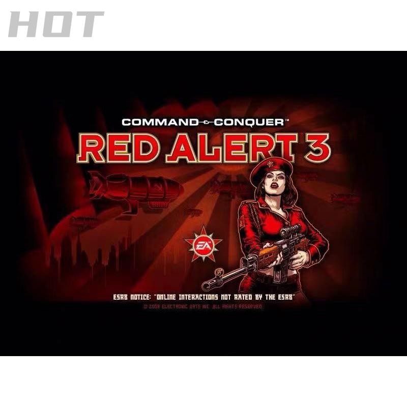 台灣出貨紅色警戒 Red Alert 紅色警戒123合集 世界大戰 起義時刻 共和國之輝 尤里的復仇第三帝國 PC電腦