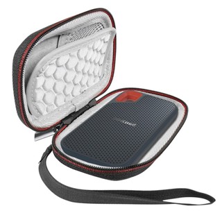 臺灣出貨SSD硬碟收納包 適用於SanDisk E61 500GB / 1TB / 2TB 便攜式SSD固態硬碟 硬殼收