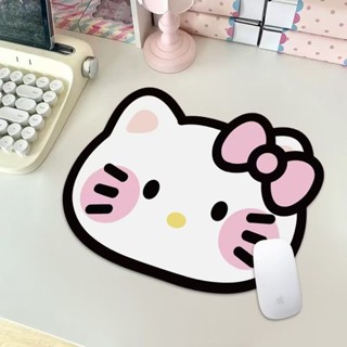滑鼠墊🎀 hello滑鼠墊異形小號可愛辦公室凱蒂貓電腦加厚桌墊女生卡通趣味 辦公桌墊 滑鼠墊