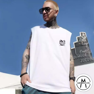 【M世代】M-5XL 無袖背心男 夏季寬鬆 情侶背心 背心男生 坎肩背心 男無袖t恤 運動男生上衣 ATDB2003