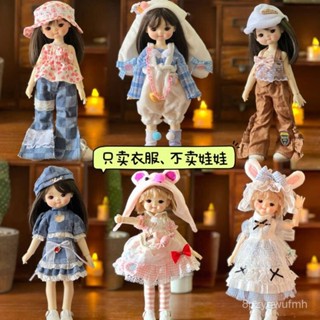 限時免運【BJD6分娃衣】{白菜價娃衣} 6分bjd娃衣 30釐米胖體娃娃換裝衣服 鬼媽媽娃衣套裝 WA8O